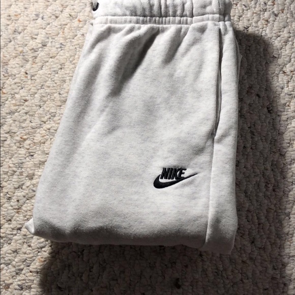 Nike sweatpants heather white - Picture 1 of 4